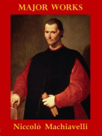 Major Works by Niccolò Machiavelli