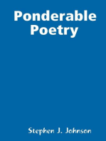 Ponderable Poetry