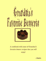 Grandma's Favorite Desserts