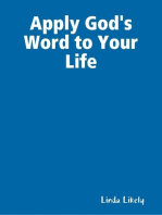 Apply God's Word to Your Life