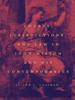 Courts, Jurisdictions, and Law in John Milton and His Contemporaries