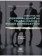 Direitos da personalidade do trabalhador e poder empregatício - Volume 2