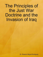 The Principles of the Just War Doctrine and the Invasion of Iraq
