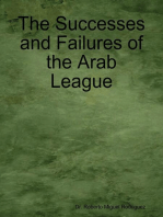 The Successes and Failures of the Arab League