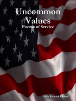 Uncommon Values: Poems of Service