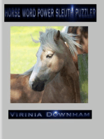 Horse Word Power Sleuth Puzzler