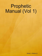 Prophetic Manual (Vol 1)