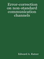 Error-Correction on Non-Standard Communication Channels