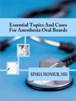 Essential Topics and Cases for Anesthesia Oral Boards