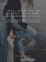 Infj: How to Be Happy, Feeling Misunderstood