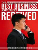 "The Best Business Advise You Ever Received