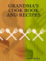 Grandma's Cook Book and Recipes