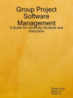 Group Project Software Management: A Guide for University Students and Instructors