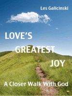 Love's Greatest Joy