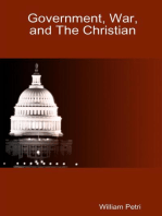 Government, War, and the Christian