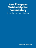 New European Christadelphian Commentary: The Letter of James