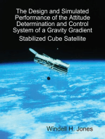 The Design and Simulated Performance of the Attitude Determination and Control System of a Gravity Gradient Stabilized Cube Satellite