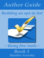 Author Guide - Building an Opt-in List