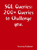 SQL Queries: 200+ Queries to Challenge you.