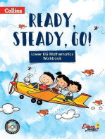 Ready, Steady and Go-LKG Maths Workbook