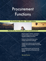 Procurement Functions A Complete Guide - 2021 Edition