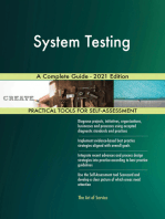 System Testing A Complete Guide - 2021 Edition