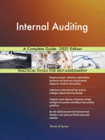 Internal Auditing A Complete Guide - 2021 Edition