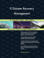 IT Disaster Recovery Management A Complete Guide - 2021 Edition