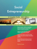 Social Entrepreneurship A Complete Guide - 2021 Edition