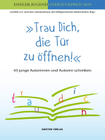 "Trau Dich, die Tür zu öffnen!": 43 junge Autorinnen und Autoren schreiben