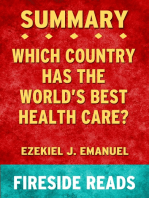 Summary of Which Country Has the World's Best Health Care? by Ezekiel J. Emanuel