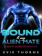 Bound to My Alien Mate: A Sci-Fi Alien Romance