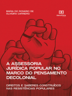 A assessoria jurídica popular no marco do pensamento decolonial: direitos e saberes construídos nas resistências populares