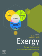 Exergy: Energy, Environment and Sustainable Development