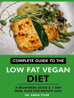 Complete Guide to the Low Fat Vegan Diet: A Beginners Guide & 7-Day Meal Plan for Weight Loss