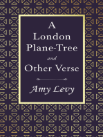 A London Plane-Tree - And Other Verse