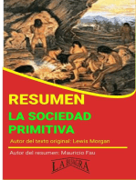 Resumen de La Sociedad Primitiva de Lewis Morgan: RESÚMENES UNIVERSITARIOS