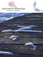 Auroras & Blossoms Poetry Journal: Issue 6 (January - March 2021)