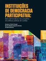 Instituições de democracia participativa: bens democráticos nos conselhos de políticas públicas de Curitiba