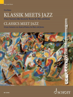 Classics meet Jazz: 10 jazz fantasies on classical themes for flute and piano
