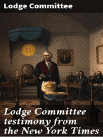 Lodge Committee testimony from the New York Times