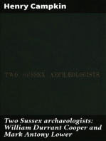 Two Sussex archaeologists: William Durrant Cooper and Mark Antony Lower