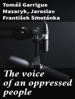 The voice of an oppressed people