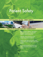 Patient Safety A Complete Guide - 2021 Edition