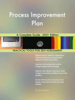 Process Improvement Plan A Complete Guide - 2021 Edition