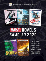 Marvel Novels Sampler 2020