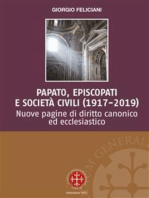 Papato, episcopati e società civili (1917-2019): Nuove pagine di diritto canonico ed ecclesiastico