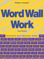 Word Wall Work