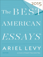 The Best American Essays 2015