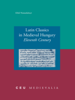 Latin Classics in Medieval Hungary: Eleventh Century